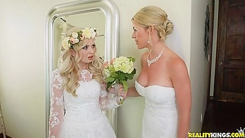 Two Brides, One Groom