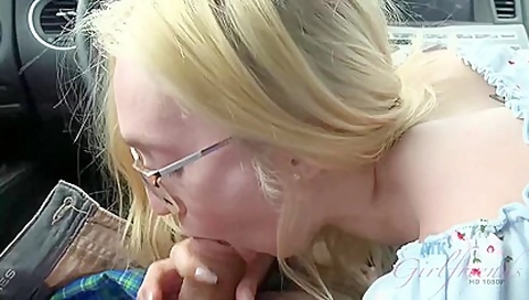 Victoria Gracen In Victoria Fucks You All Day And Eats Your Cum In The Car