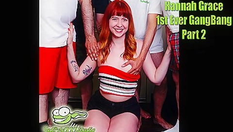 Hannah Grace In 1st Ever Gangbang