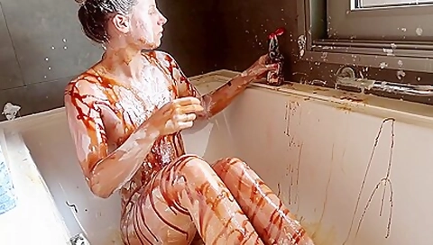 Hayleex - Dirty Mess Food Play (yoghurt Ch
