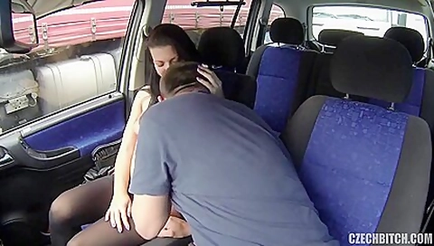Horny Driver Sucks Whores Toes